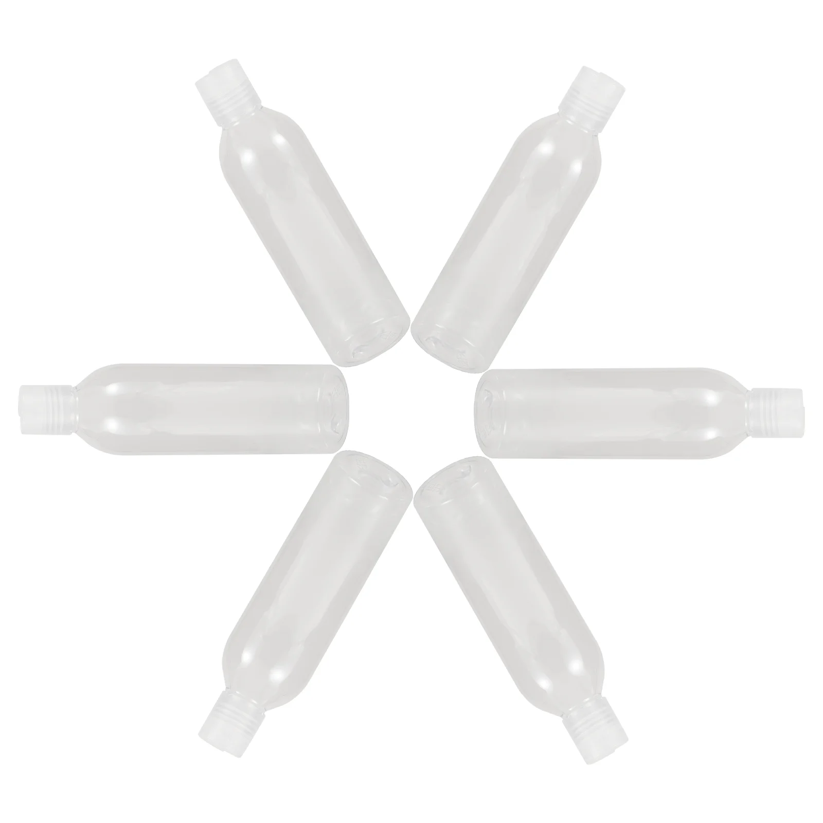 

6 Pcs Bottle Clear Water Containers Travel Squeeze Bottles for Shampoo