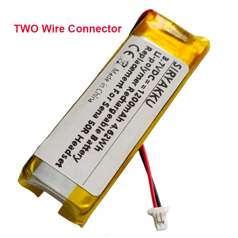 1200mAh 3.7V Li-polimerowe bateria zastępcza dla Sen 50R,50R-01,50R-01D motocykle zestaw słuchawkowy Bluetooth do naprawy baterii