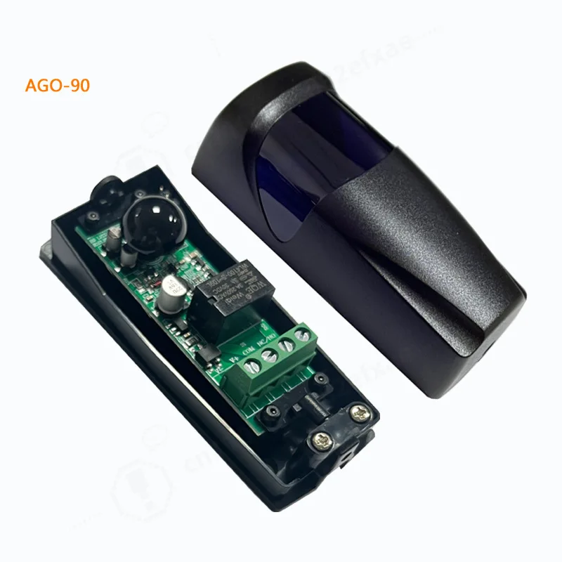 Infrared Beam Detector,12-24V Single Beam,ABS Housing,Wireless Photoelectric Sensor,For Home Fence Gate Anti-theft Alarm