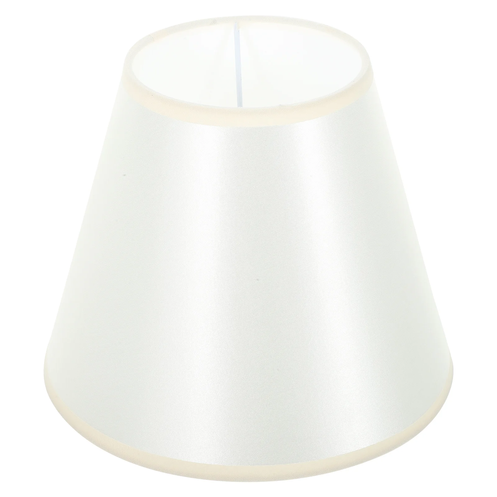 Цельный тканевый чехол для лампы с металлическим каркасом, мягкая передача света для настольного настенного светильника, внутреннее освещение, винтажный