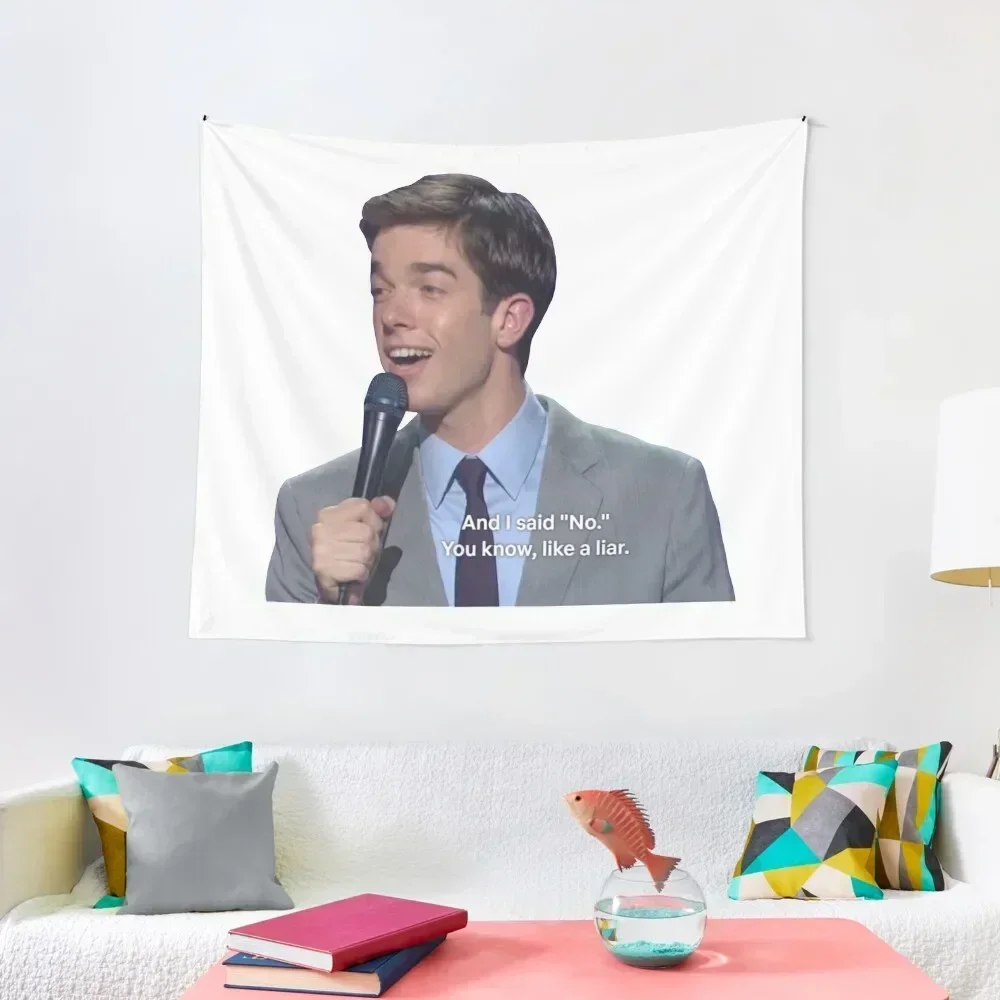 

John Mulaney Tapestry Wall Art Carpet Wall Aesthetic Room Decors Funny Tapestry