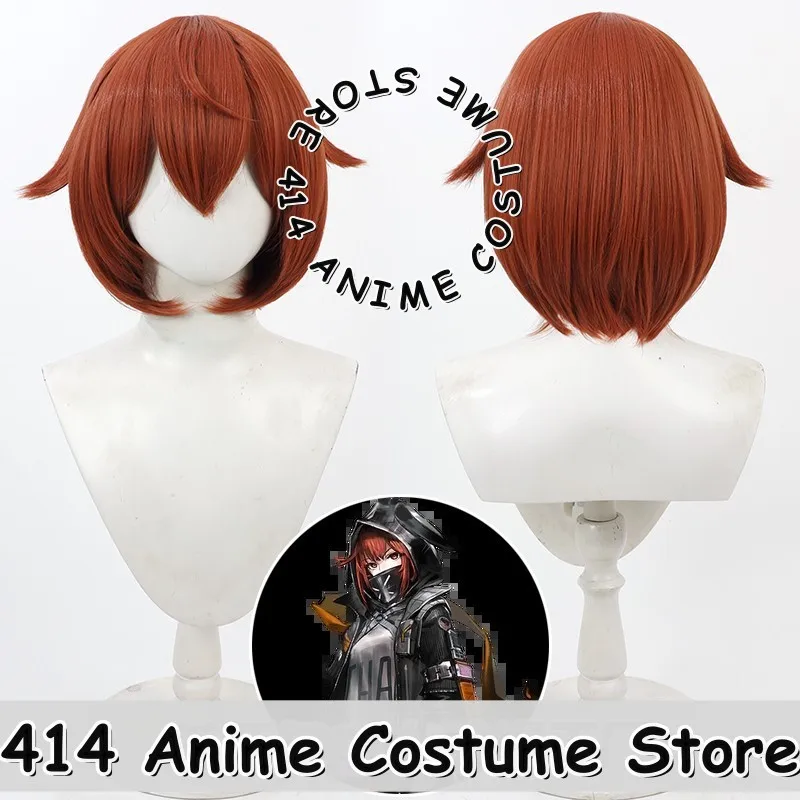 

Game & Anime Patriot Cosplay Wig Arknights Boss Bob Scalp 5★ Heat-Resistant Fiber Synthetic Hair