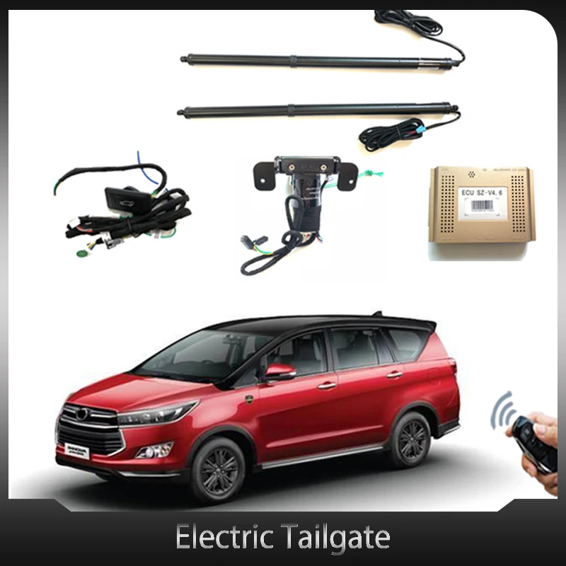 Intelligent Door System Electric Tailgate For Toyota Innova 2016-2017 Sensor Refitted Upgrade Automatic Lifting Powered Trunk