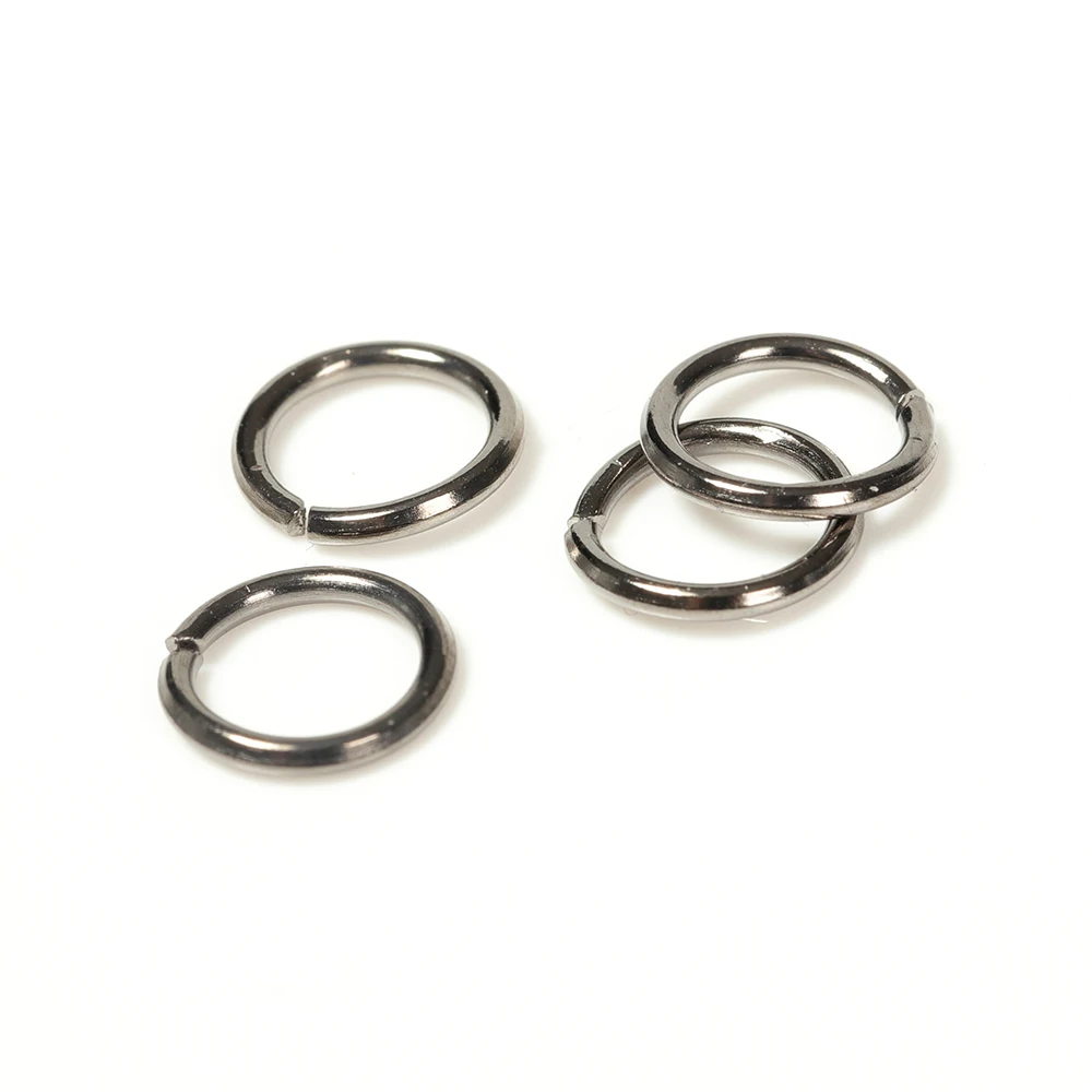 200 Stück/Los Großhandel Offene Kreis-Springringe Halskette Armband Ohrring Anhänger Verbinder DIY Schmuckherstellung Bastelzubehör – Detail 12