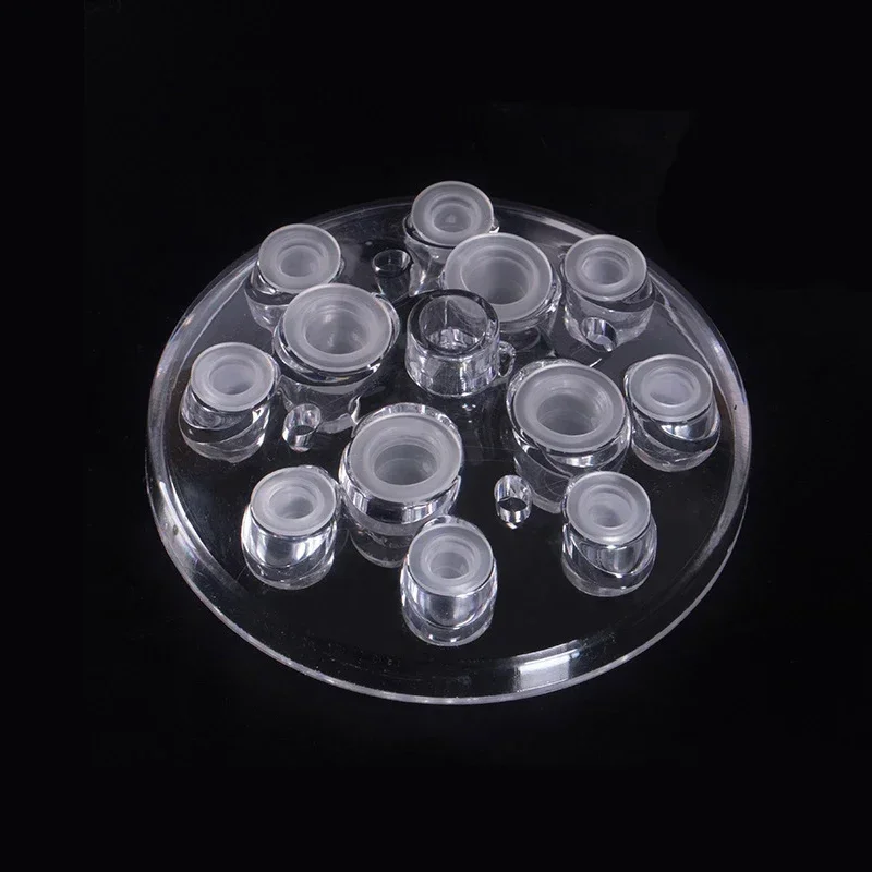 Acrylic Tattoo Ink Cup Stand Holder Permanent Makeup Microblading Pigment Tattoo Holder Storage Caps Tattoo Ink Accessories
