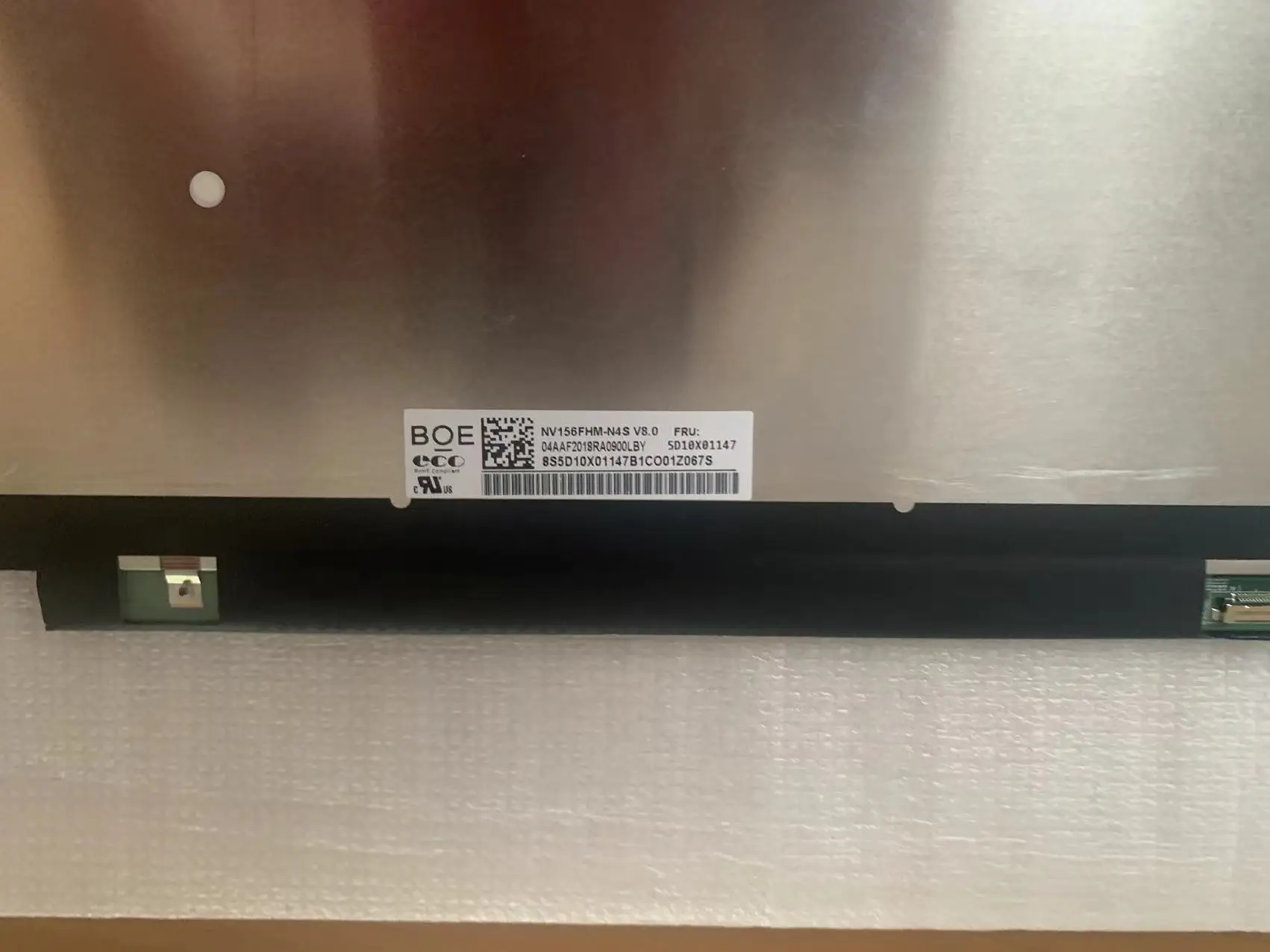 Imagem -06 - Tela Lcd do Portátil Ips Thinkbook g2 Thinkbook Nv156fhm-n4s V8.1 Lenovo Thinkpad T15 P15s Gen 515are05 1920x1080 30pin 156