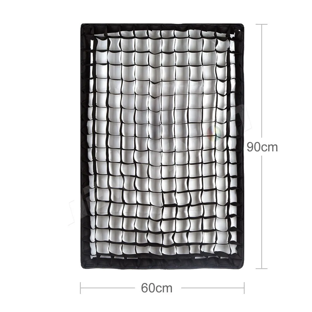 Godox-rejilla de nido de abeja para estudio fotográfico, 60x90cm, 70x100cm, 80x120cm, para luz de Flash estroboscópica Godox, paraguas cuadrado, Softbox (solo rejilla)