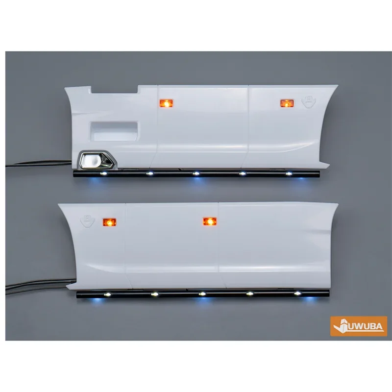 Pour 1/14 Tamiya RC camion SCANIA 770S 4 × 2 56379 voiture LED jupe latérale panneau lumineux lampe barre accessoires