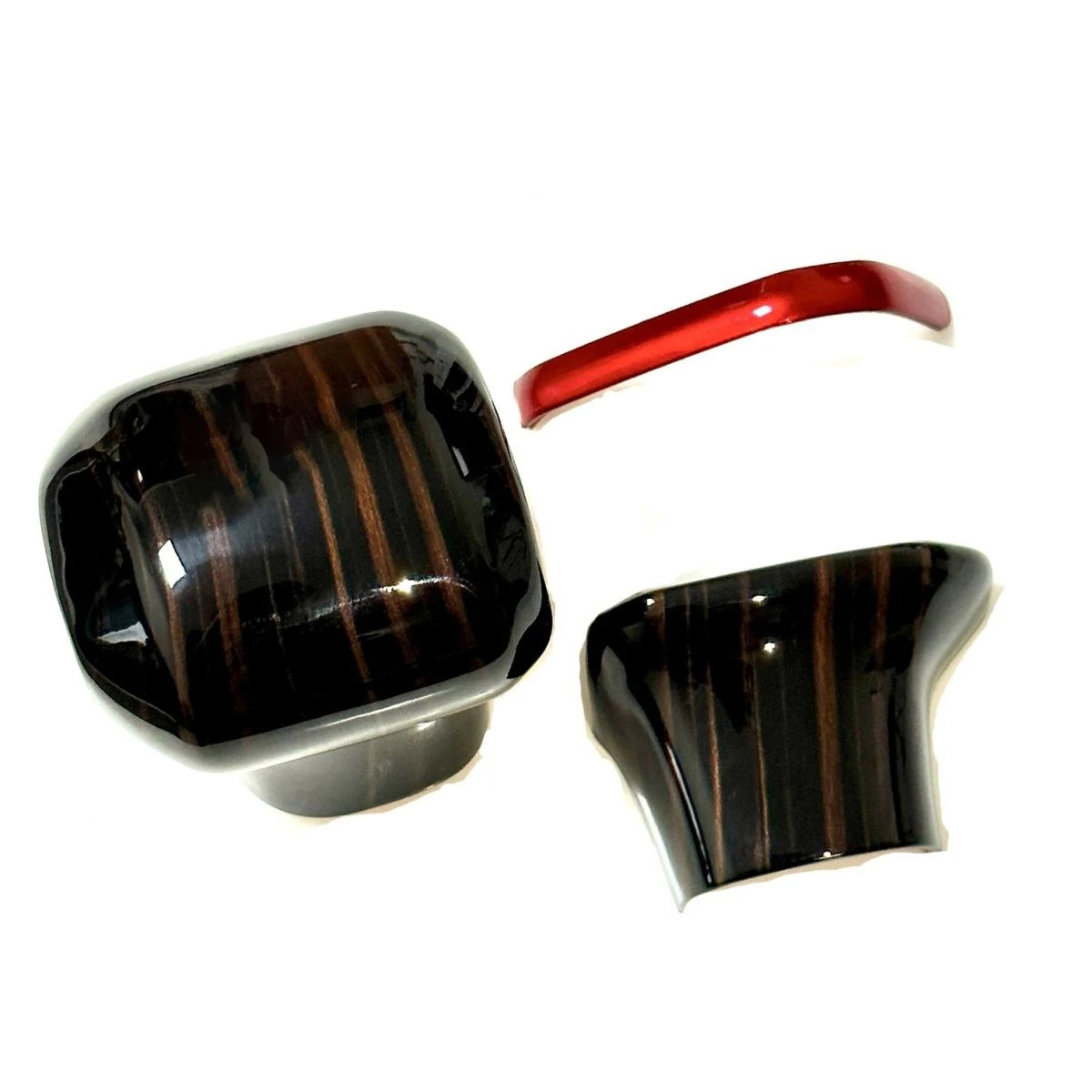 For Toyota Sienna Granvia 2022-2024 Carbon Fiber ABS Stickers Gear Shift Knob Cover Car Accessories Interior Trim 6