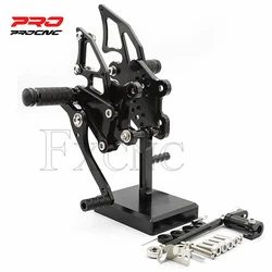 For Yamaha YZF R3 MT03 2015-2023 CNC Adjustable Motorcycle Rear Set Rearsets Footrest For Yamaha YZF R25 MT-25 MT25 2015-2020