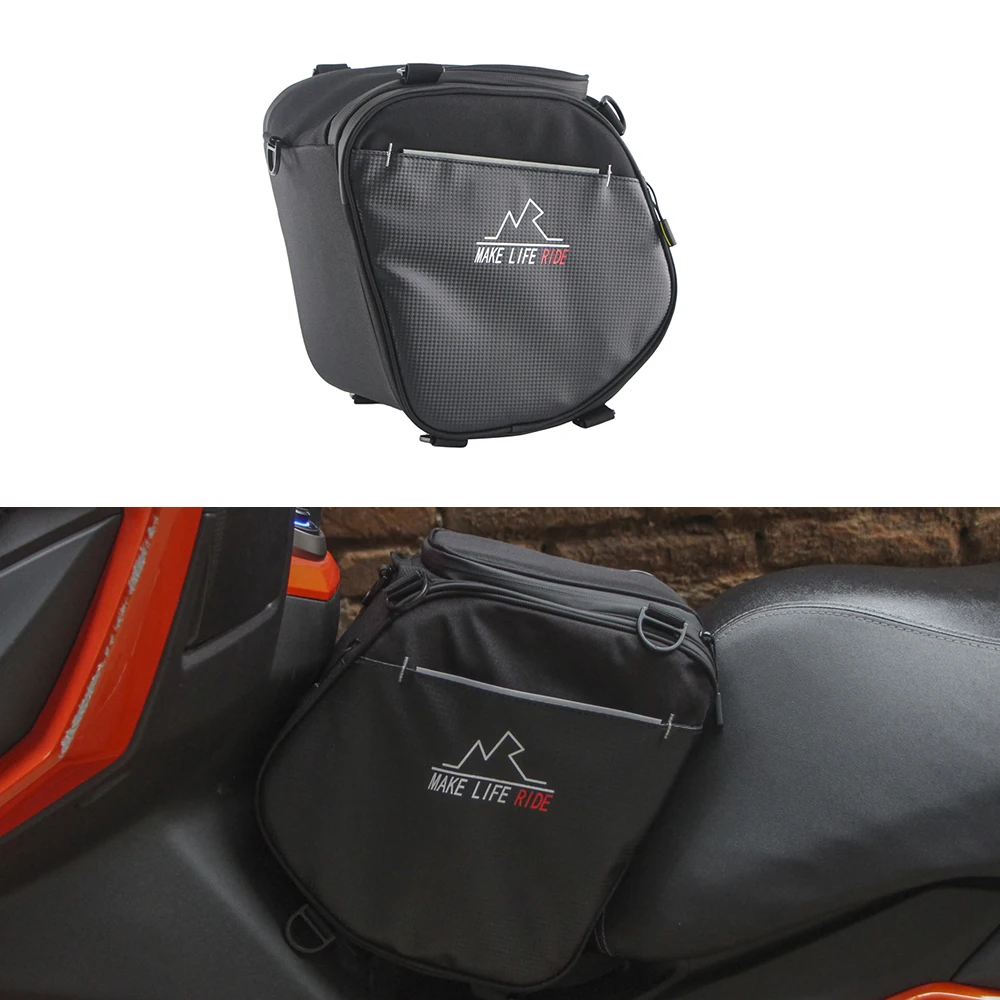 For Honda PCX 160 150 XADV750 For bmw C400GT For YAMAHA tmax530 NMAX155 Motorcycle Scooter Pedal Bag Toolbag Luggage Saddlebag 