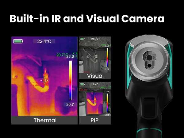 MILESEEY Thermal Imaging Camera 320x240 Resolution TR20 PRO Thermal Camera 50Hz High Refresh Rate with Video Recording