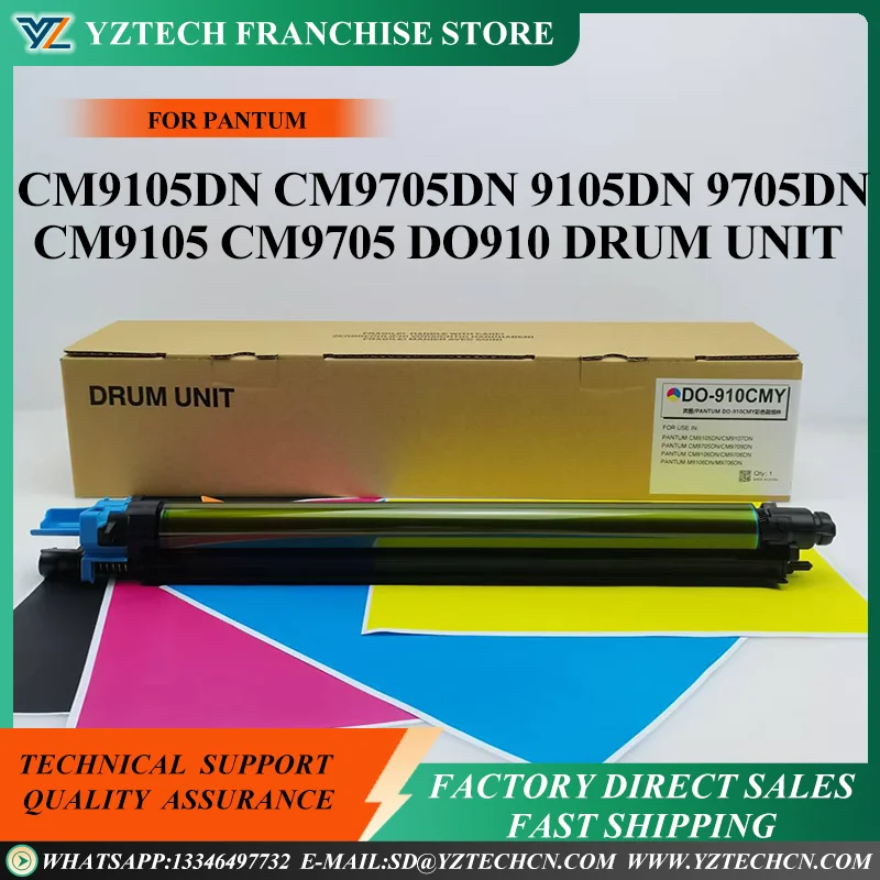 

1X DO910 black Drum Unit for Pantum M9105DN M9109DN 9705DN M9709DN CM9105DN CM9107DN CM9705DN CM9709DN DO-910 color