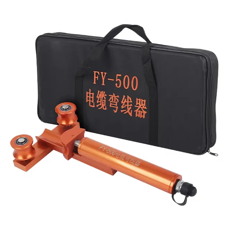 

Split Cable Bending Tool Portable CCD Hydraulic Cable Bender 0-180° Bending Angle Professional Pipe Bender With Manual Pump