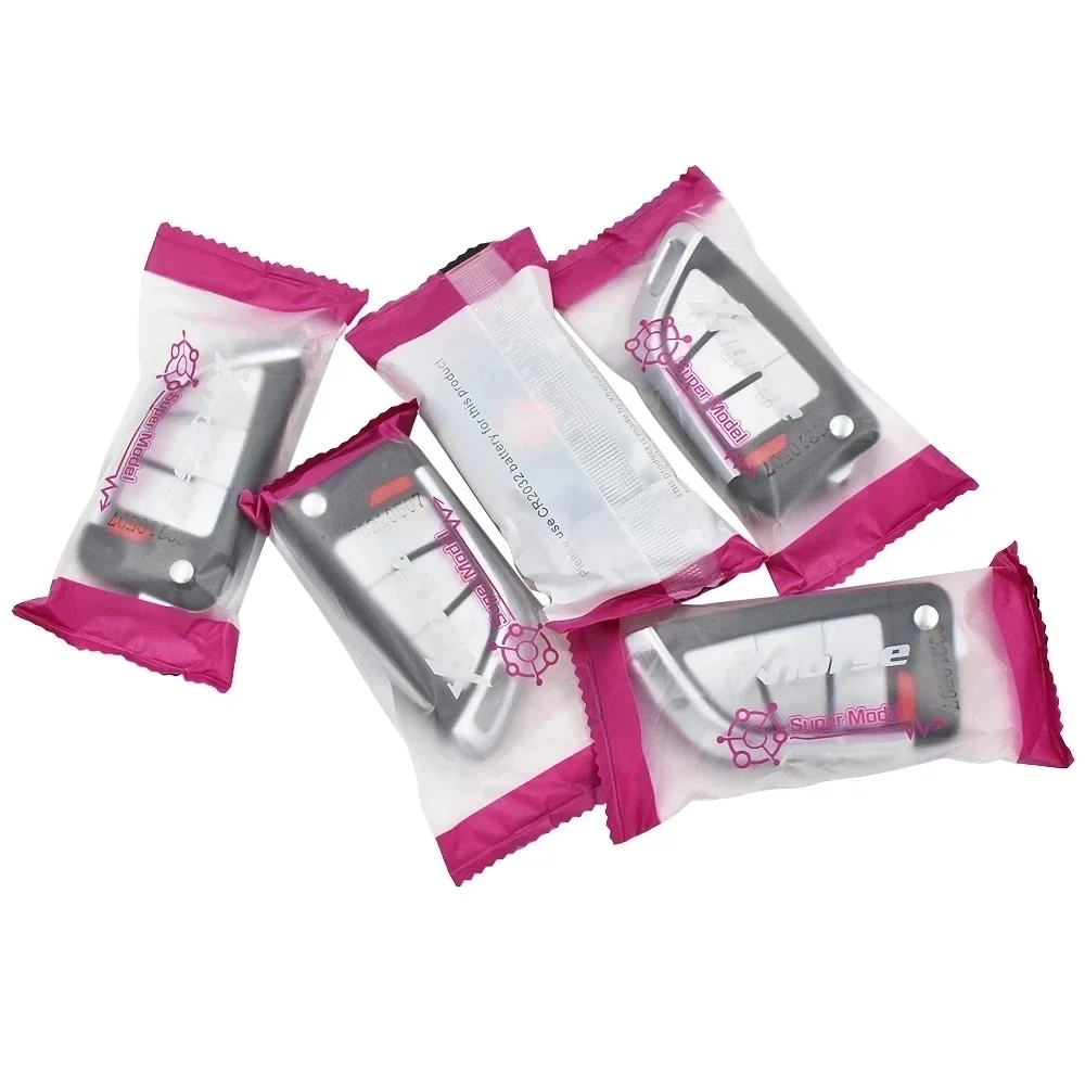 5 pcs10pcs/partia Xhorse VVDI Super zdalny XEKF20EN z chipem XT27 dla VVDI narzędzie MINI kluczyk MAX VVDI2 programator XEKF20EN bez pudełka