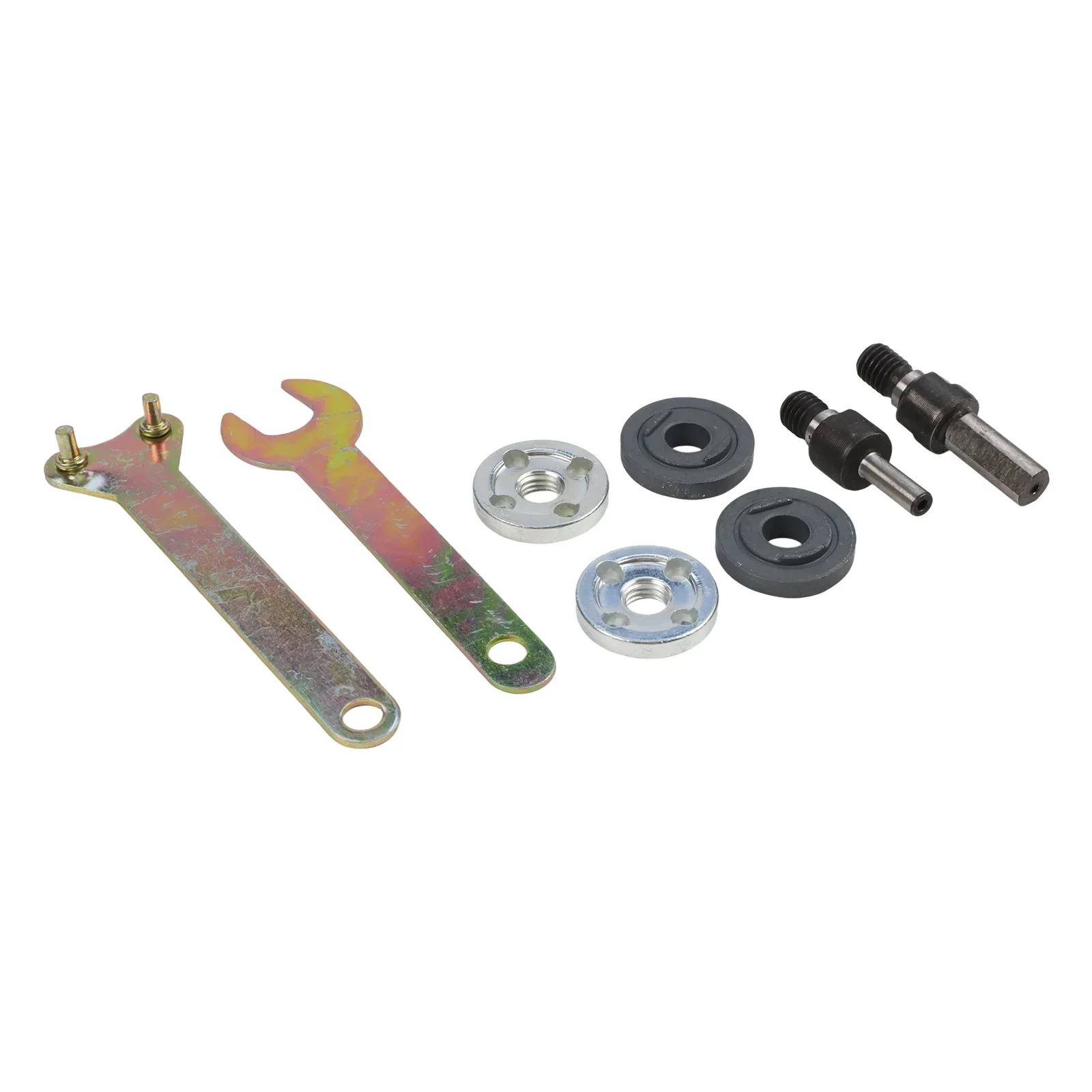 8pcs/ Set 6mm+10mm DIY Electric Drill Variable Angle Grinder Adapter Converter Kit Angle Grinder Electric Drill Connecting Rod
