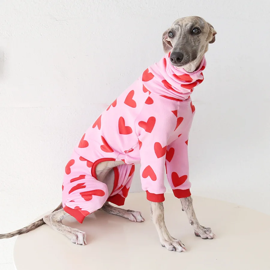 

Mutihome Fashion Cute Dog Supplie Lingti Dog Home Clothes Super Soft Pajamas Italian Little Lingti Huibit Dog Clothes Pet Clothe