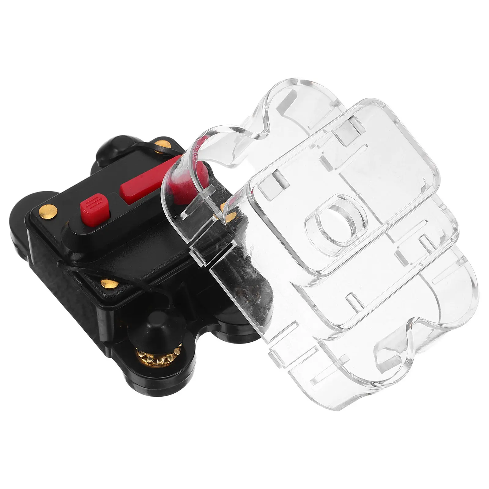 40a Car Stereo Audio Inline Fuse Block Holders Inverter Automatic Reset Circuit Breaker for Automotive Rv Marine Boat