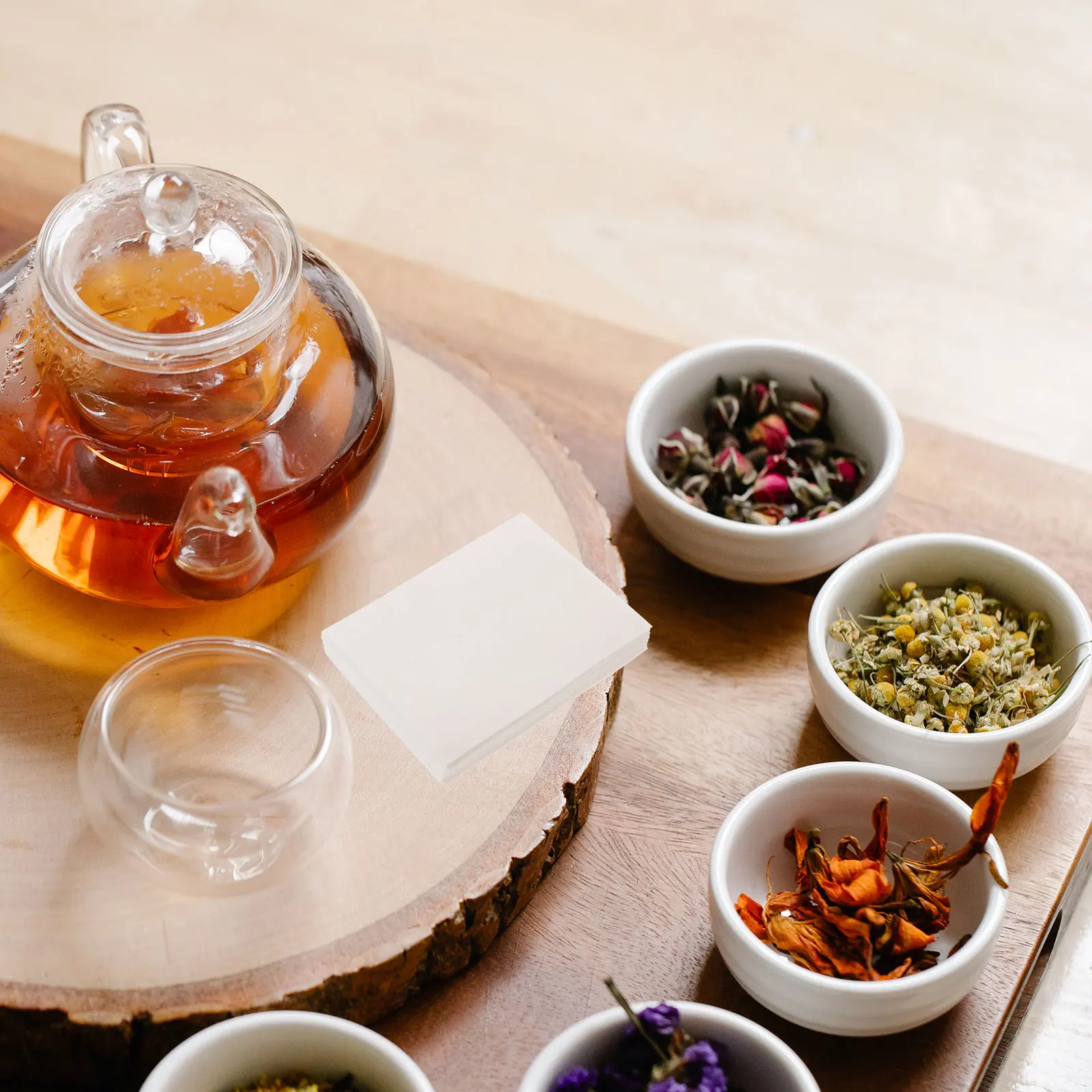 

100Pcs Tea Bag Filter Paper Disposable Loose Leaf Tea Infuser Bags for Home Herbal Coffee Spice Brewing Herbal Filter Bag