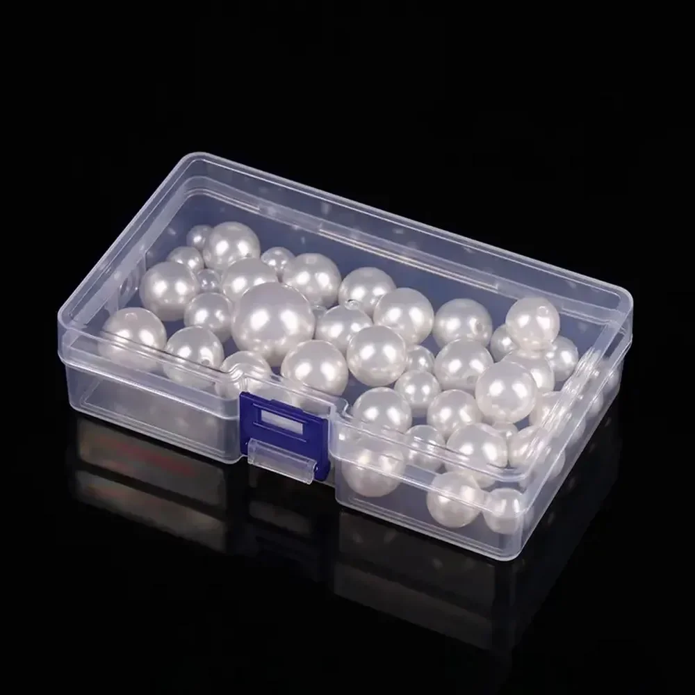 Rectangular Translucent Box Durable Strong Storage Box Packing Plastic Boxes Dustproof Strong Jewelry Storage Case Container
