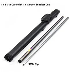Popular Gift Set of Professional Billiard Supplier Carbon 2-PC Pool Snooker Cue With Case Kit