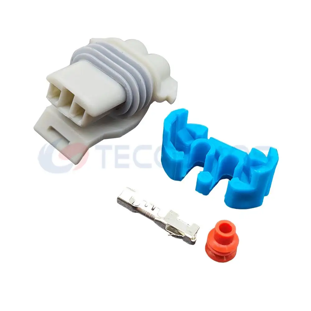 2 Pin Auto Waterproof Electric Jet Valve Harness Plug Air Conditioning Compressor Connector 12162343 12052644 12052646 For GM