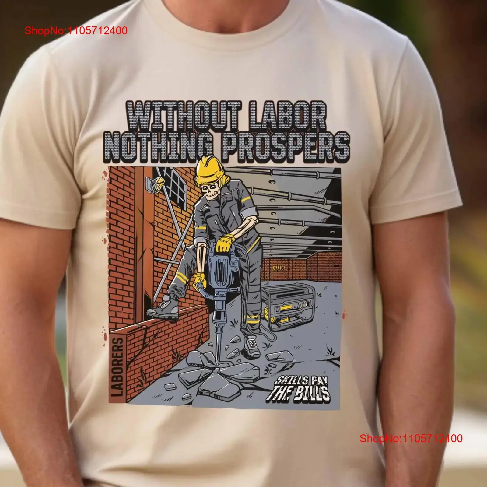 Labor Appreciation T Shirt Without Nothing Prospers Skilled Worker Tribute Day Celebrating Skills Hard Work vintage Washed
