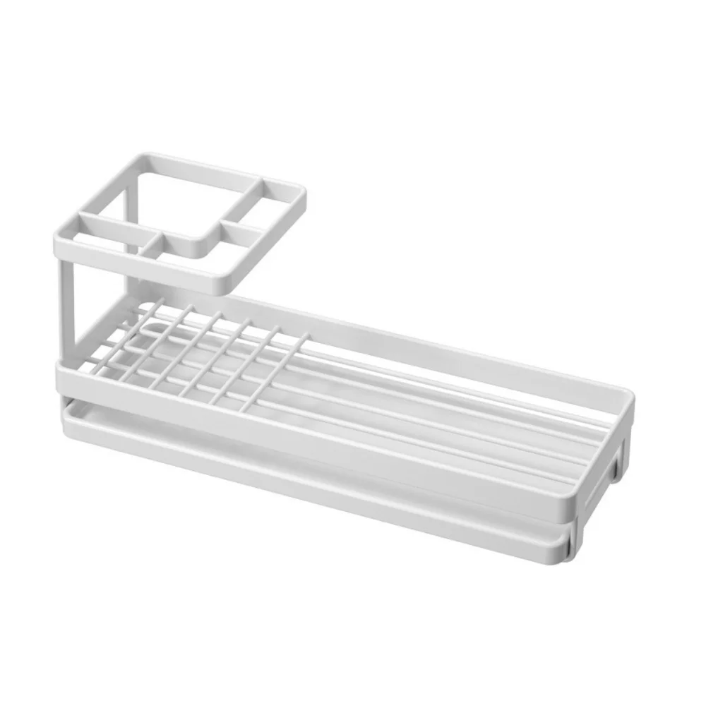 New Stainless Steel Toothbrush Holder Rust-Resistant Multifunctional Bathroom Organizer Portable Toothpaste Holder Bathroom