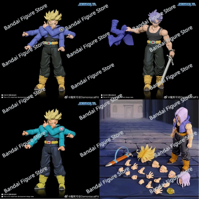 

Demoniacal Fit Dragon Ball Z Shf Super Saiyan Trunks Son of Tomorrow The Competition Beyond Time and Space Фигурка Игрушки