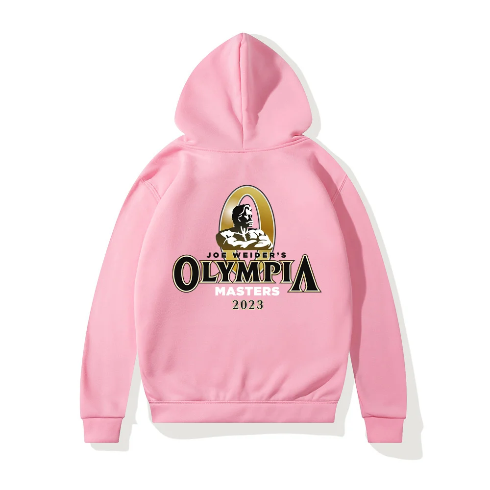 Fitness OLYMPIA Gyms Women Hoodies Hip Hop Fleece Woman Harajuku Pullover Male Y2K Clothes Sportswear Unisex Streetwear Hoody