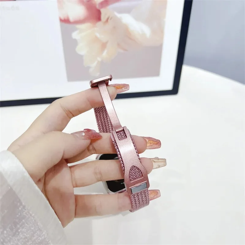 Stainless Steel Magnetic Band For Huawei Watch Fit 3 Strap Women Slim Bracelet For Huawei Fit 1 2 3 Metal Replaceable Watchband