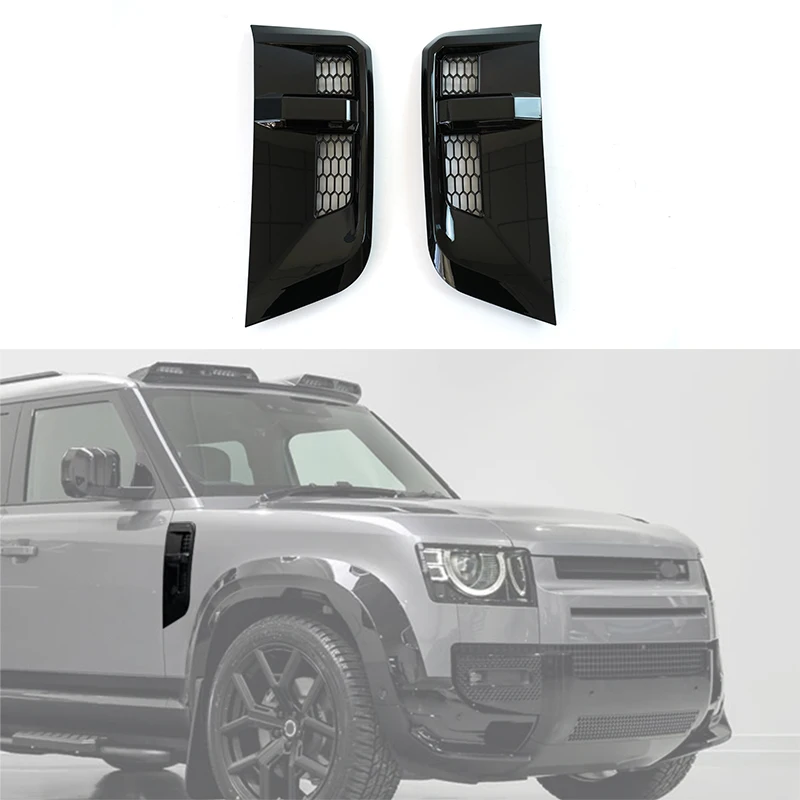 

New Design Fender Two Sides air Intake Grille forLand Rover New Defender 110/90 Car Modification Equipment
