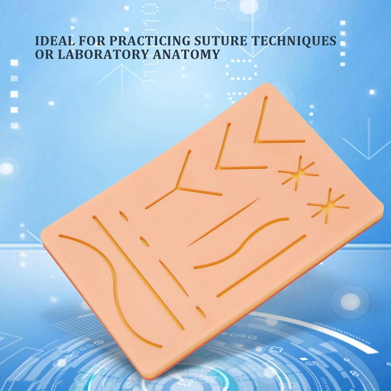 New Skin Suture Training Kit Pad Suture Training Kit Suture Pad Trauma Accessories For Practice And Training Use