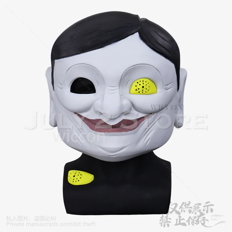 Anime DAN DA DAN Cosplay Serpo Aliens Costume Horror Mask 3D Printed Prop For Halloween Christmas Gifts Cos Dandadan Customized