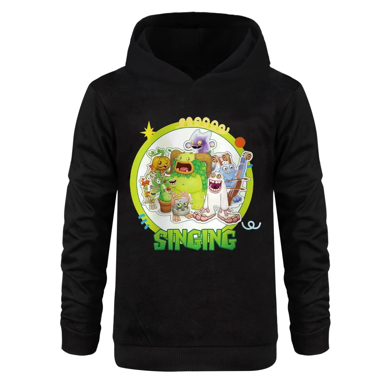 Funny My Singing Monster 3D Hoodie Sweatshirts Boys Hoody Children Autumn Casual Pullover Girls Outerwear Kids Clothes Harajuku