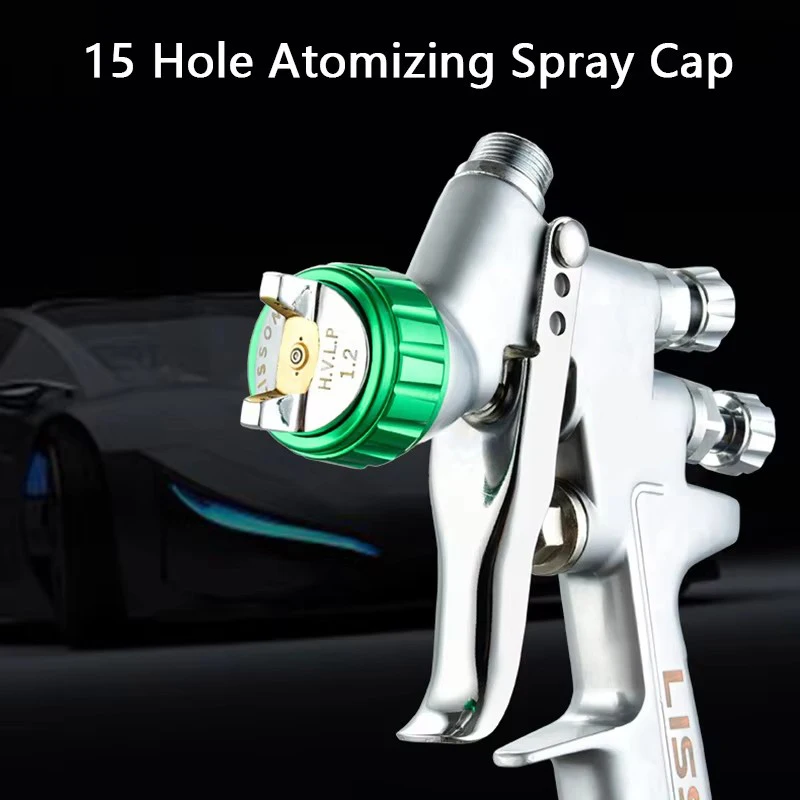 High Quality HVLP Mini Spray Gun 0.8/1.0/1.2mm Airbrush Top Paint Sprayer For Painting Aerograph Car Tool Hot Selling