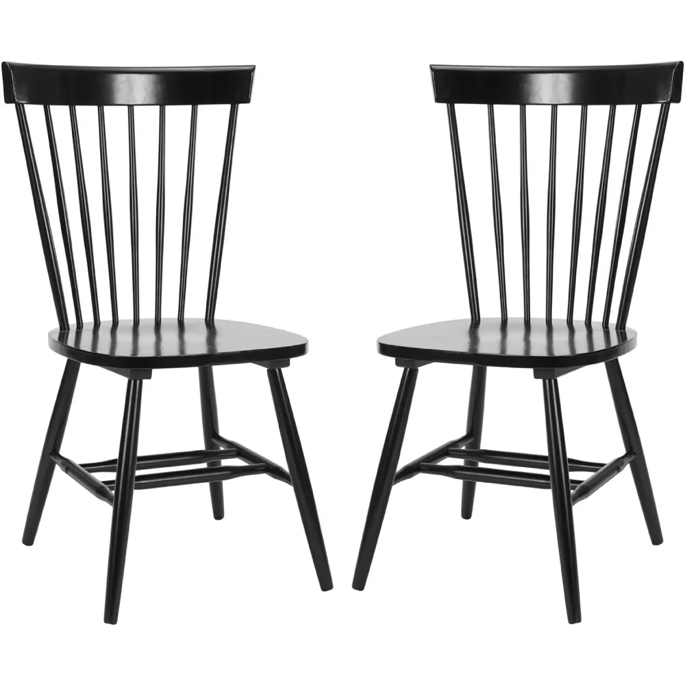 Safavieh American Homes Collection Parker Country Farmhouse Grey Spindle Side Chair (Set of 2)