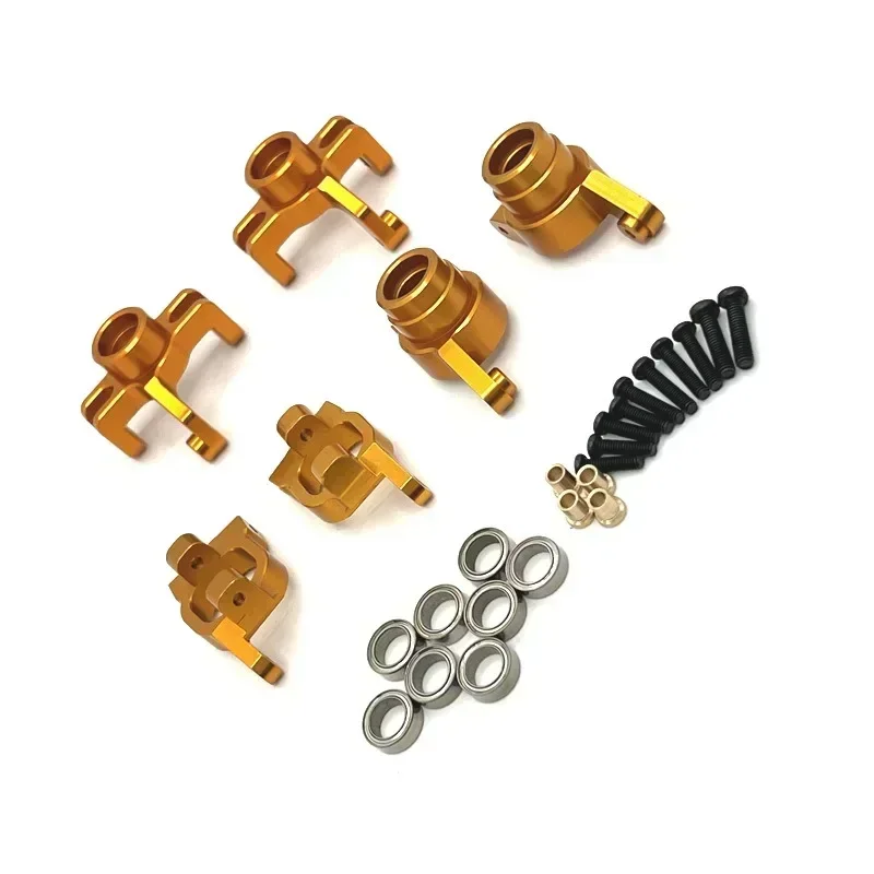 Wltoys 144016 144018 كأس التوجيه المعدني كتلة التوجيه محور الناقل المحور الخلفي الناقل عدة 1/14 RC ترقية أجزاء السيارة الملحقات