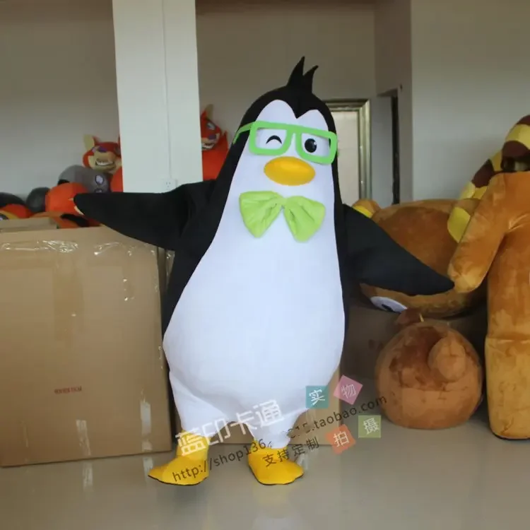 Weihnachten Heißer Verkauf Pinguin Maskottchen Kostüm Erwachsene Größe Pinguin Outfit Kleidung Werbung Karneval Halloween Weihnachten Ostern