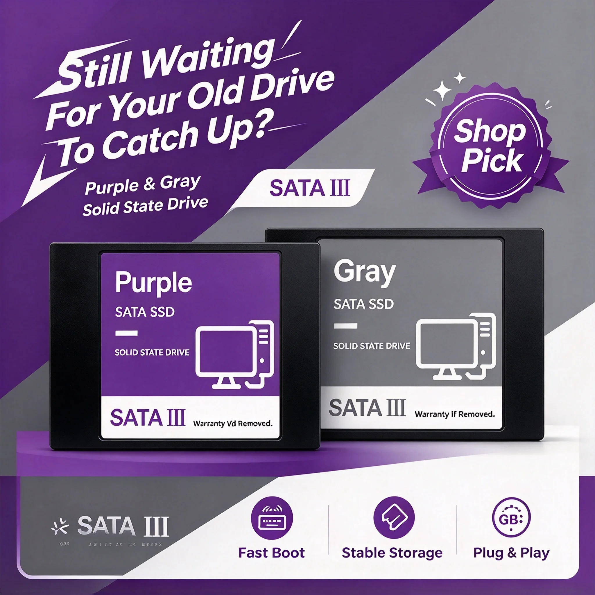 Internal Solid State Drive, 2TB/1TB/500GB, SATA 2.5-Inch, TLC, SSD, Desktop, Laptop, Data Storage. Stellar Elite.