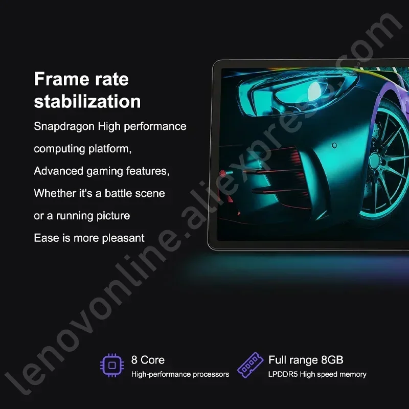 Nowy produkt oryginalny Lenovo Xiaoxin Pad Pro 12.7 2023 Snapdragon 870 2944 × 1840 144 Hz 8G + 128G/256G 10200 mAh rozpoznawanie twarzy