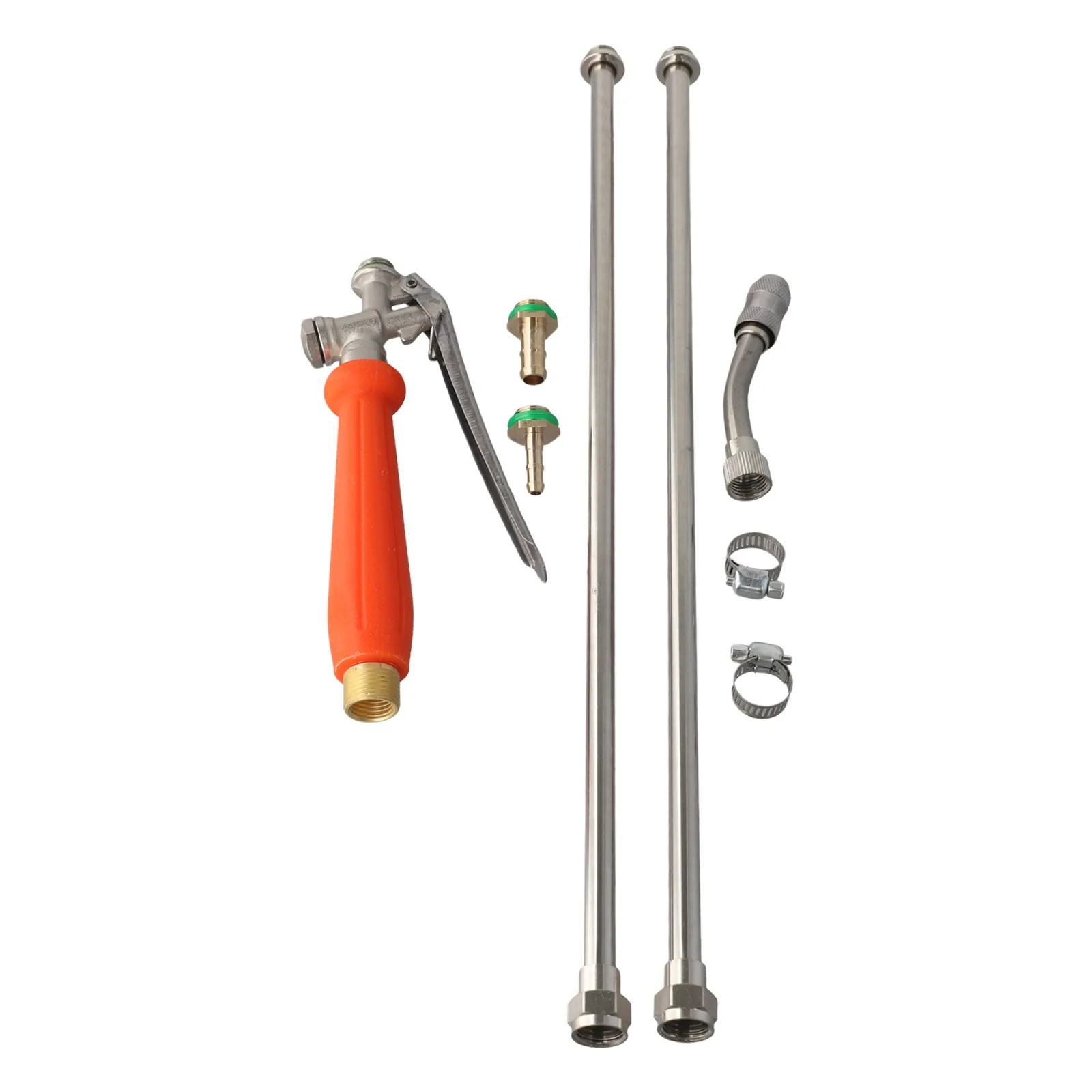 

Латунный разъем 44-дюймовая распылительная трубка для садовых шлангов Регулируемая насадка Удобная обработка эффективной очистки и полива