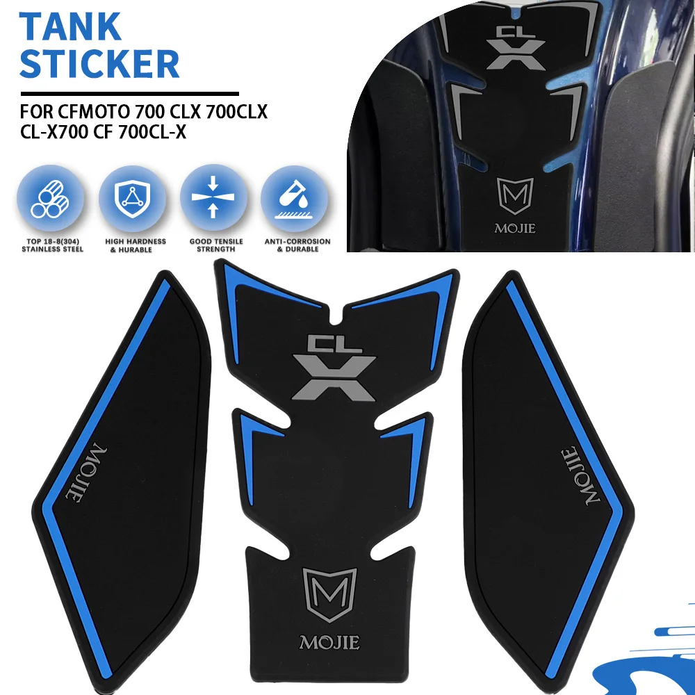 Motorrad CLX 700 Für CFMOTO 700 CLX 700 CLX CL-X700 CF 700CL-X Aufkleber Moto Gas Kraftstoff Tank Schutz Pad Abdeckung Dekoration Sets