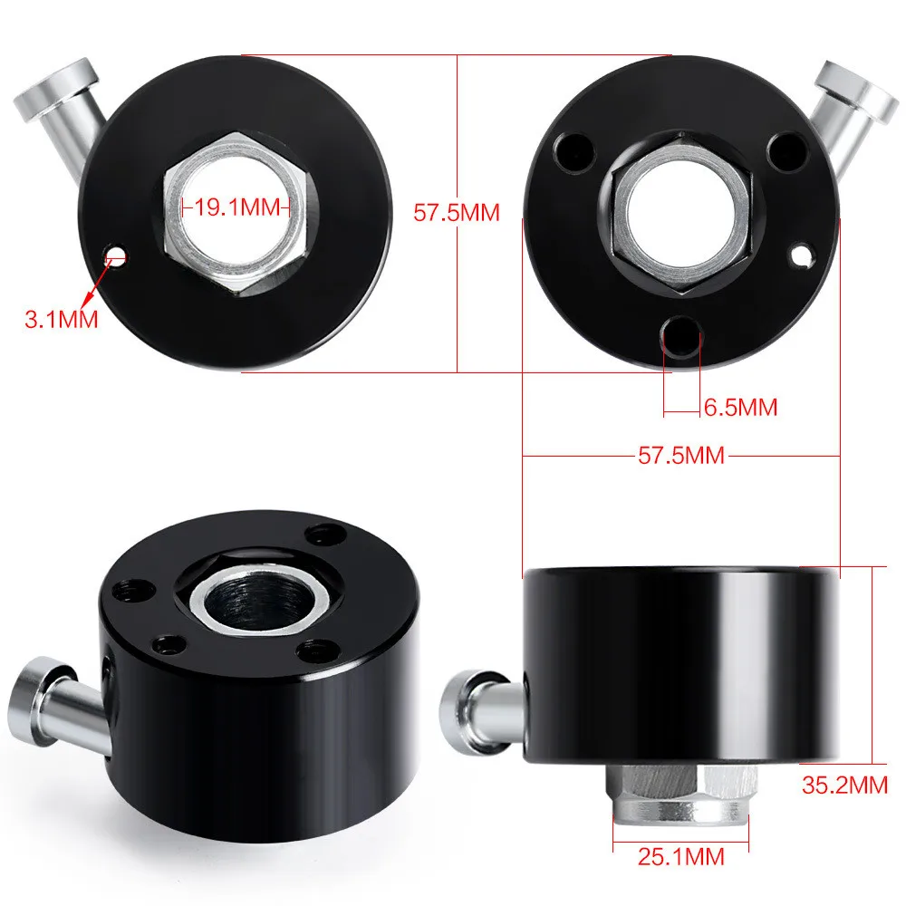 Car Steering Wheel Quick Release Hub Racing Disconnect Adapter 3/4\