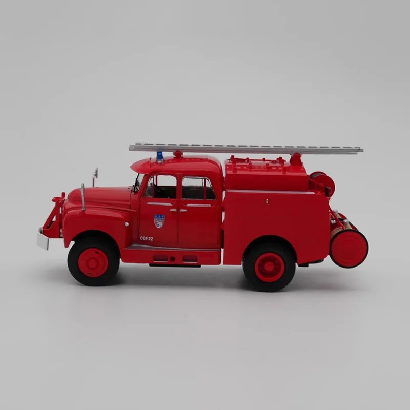 Diecast escala 1:43 IXO Citroen C 46 D motor de bomberos modelo de coche de aleación producto terminado juguete de simulación colección regalo modelo estático