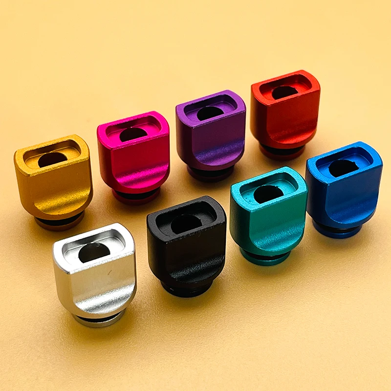 DSX ชุดปากเป่าอลูมิเนียมปลายหยด510สไตล์นกหวีดสำหรับกล่อง V2 V1 dotaio อุปกรณ์เสริมบุหรี่ไฟฟ้า510