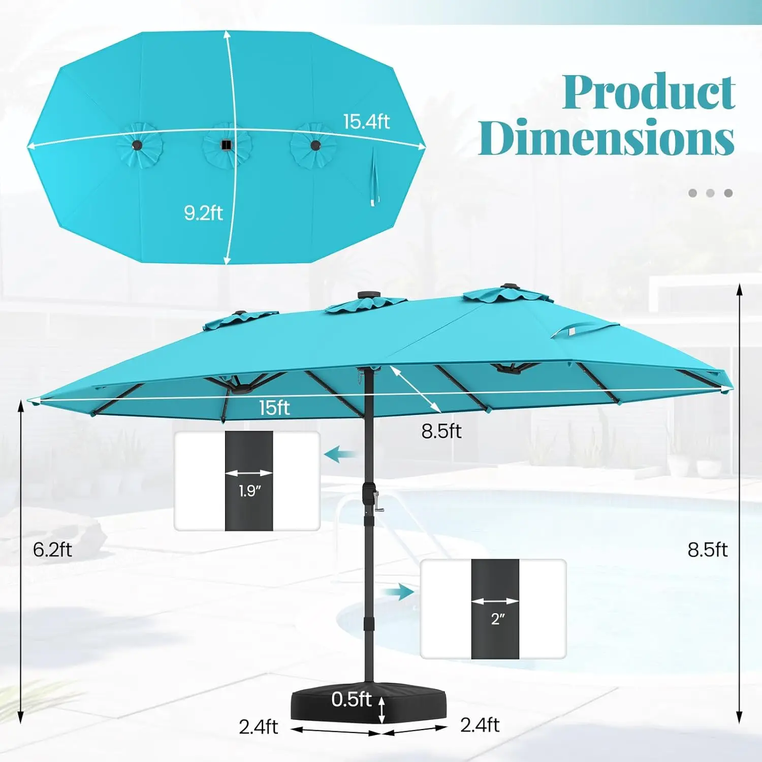 Thumbnail 4 - #8 Latest Patio Umbrellas Offers