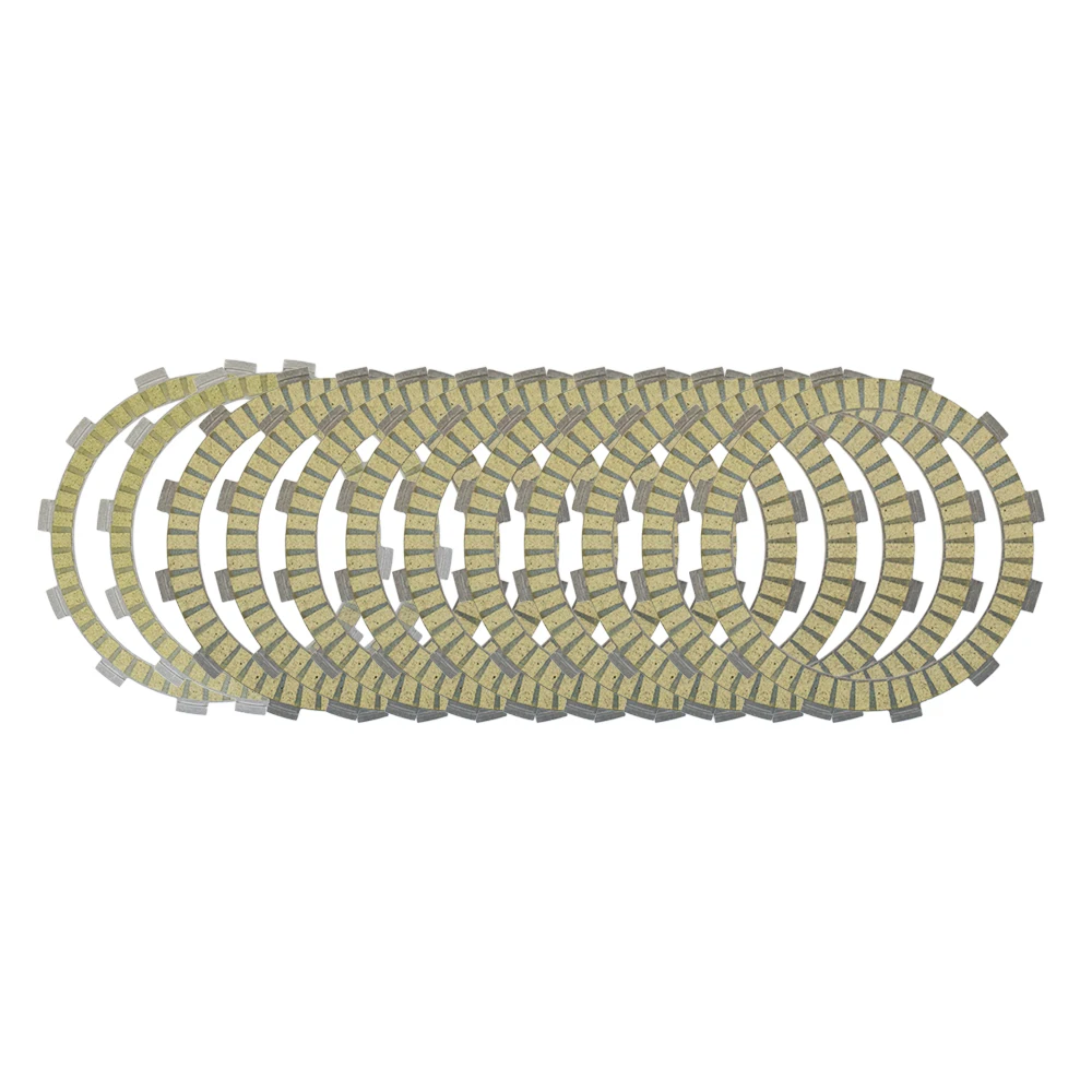 For Kawasaki Ninja ZX-12R 2001 to 2025 Ninja ZX 12R ZX12R Motorcycle Clutch Friction Plates 12 PCS Paper Based Kits