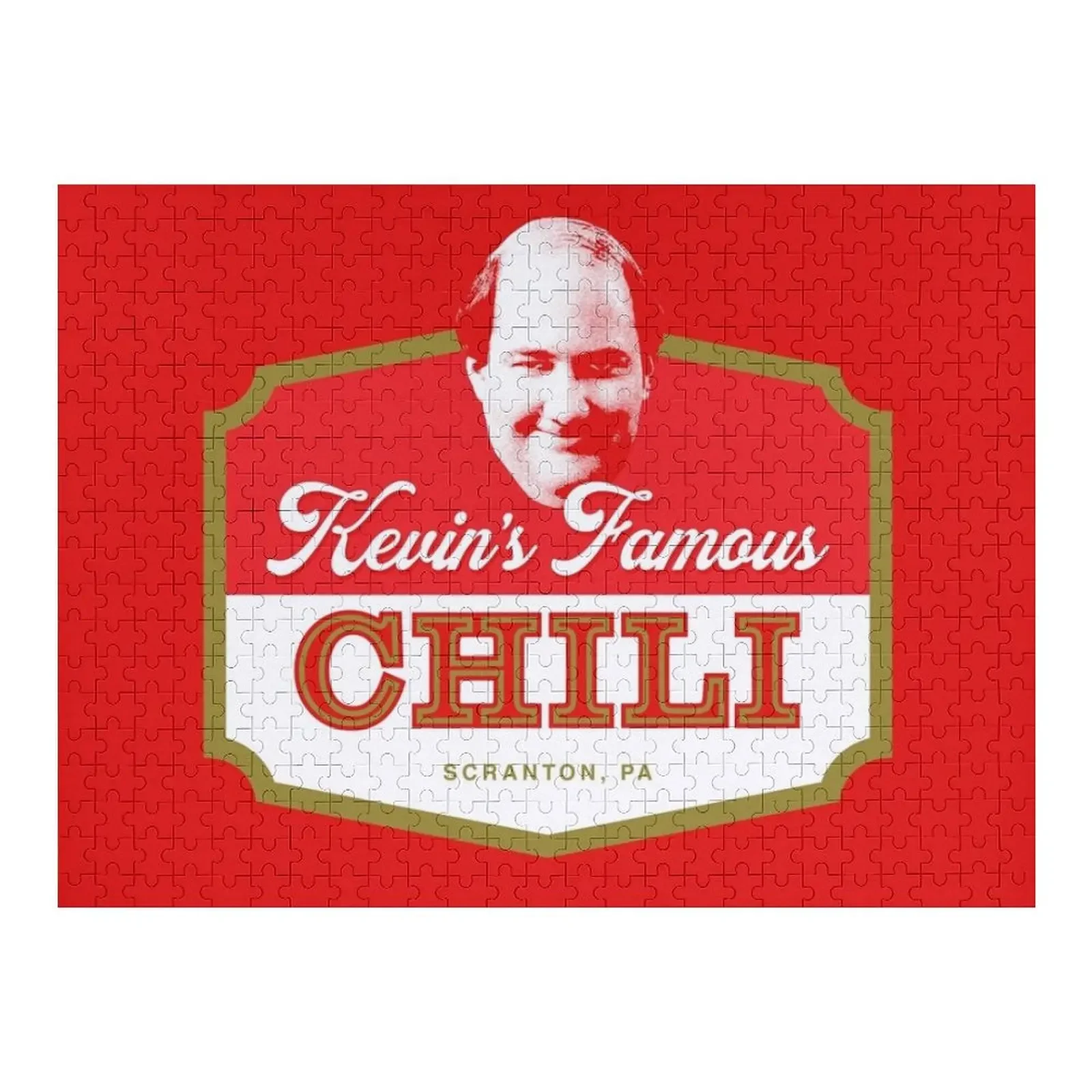 

Kevin's Famous Chili Jigsaw Puzzle Toddler Toys Photo Wood Photo Personalized Puzzle