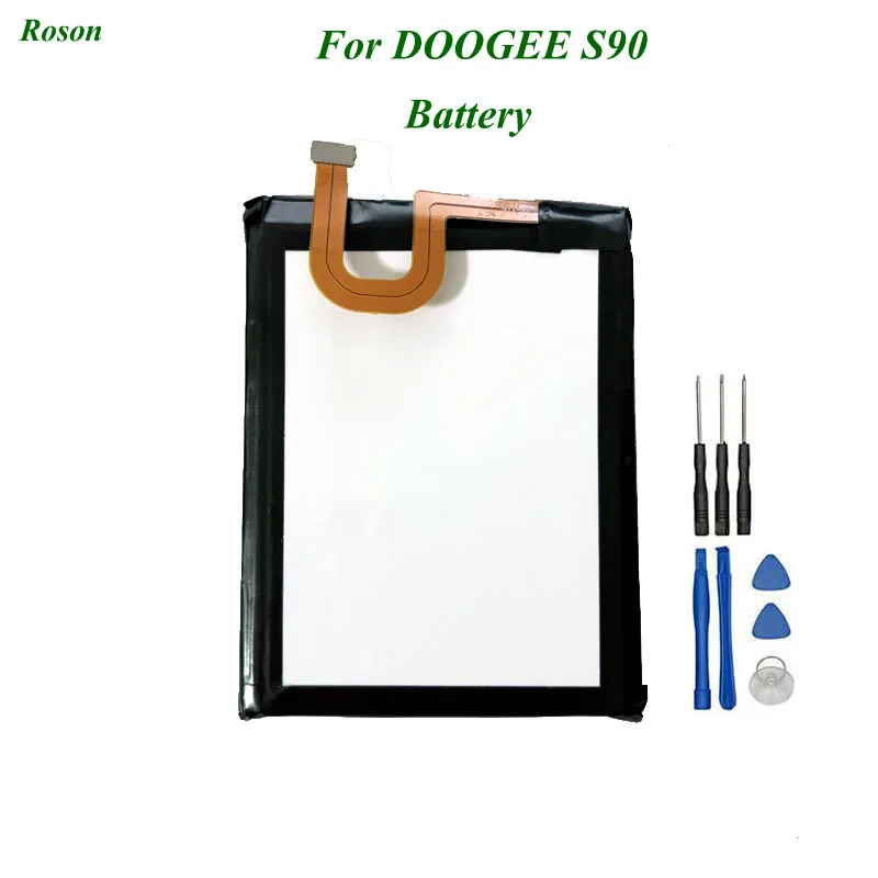 

Roson For DOOGEE S90 Battery 5050mAh 100% New Replacement Parts Phone Accessory Accumulators